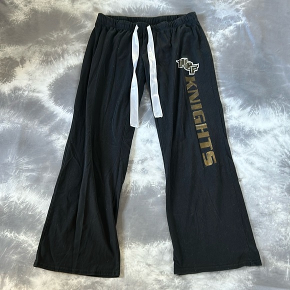 UCF Knights Black Gold Sweatpants University of Central Florida Sideline Apparel - Picture 1 of 6